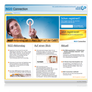 NGO Startseite