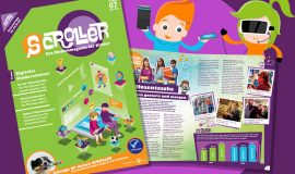 Digitales Kinderzimmer – die neue Ausgabe von SCROLLER!